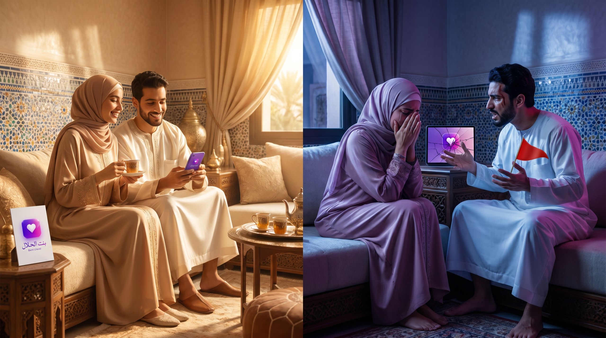 كيف تعرفين أن هذا الشخص هو نصيبك - الراحة النفسية الحقيقية مقابل المشاعر المؤقتة